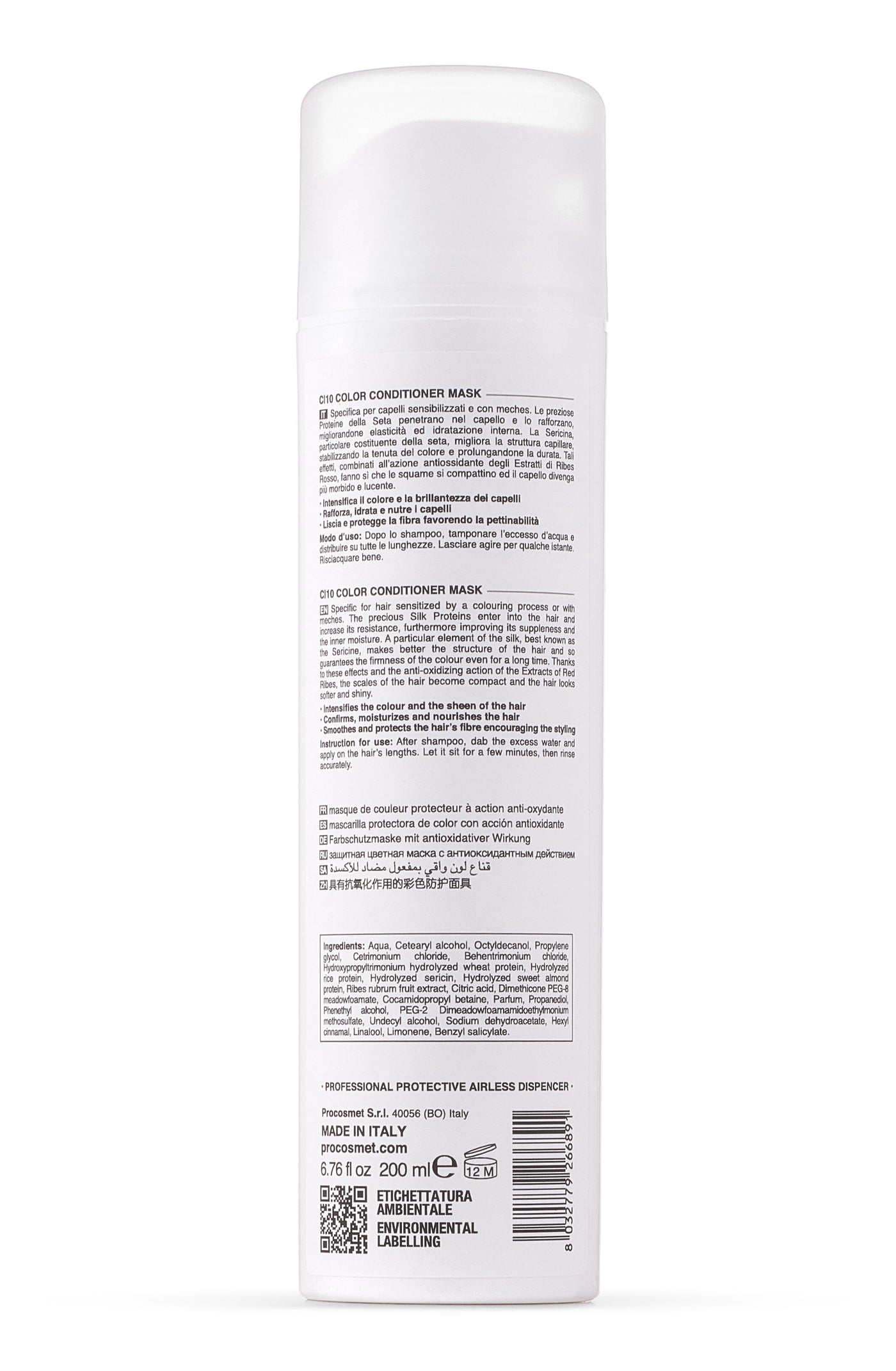 NAPURA C10 (6.76 fl oz) Professional Conditioner for Color Treated Hair